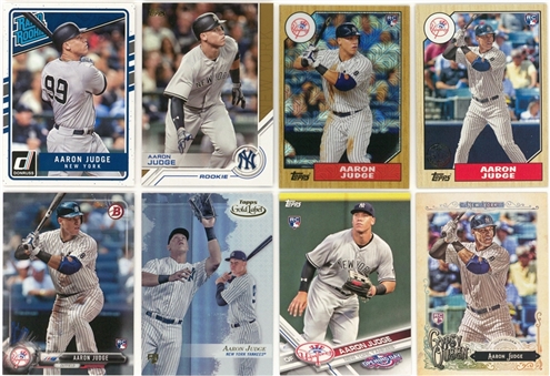 2017 Topps and Assorted Brands Aaron Judge Rookie Cards Collection (26 Different)